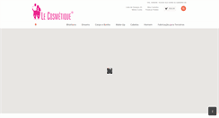 Desktop Screenshot of lecosmetique.com.br